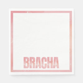 Tie dye bas mitzva verjaardag Napkin1 Servet