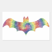 Tie Dye Bat Sticker (Voorkant)