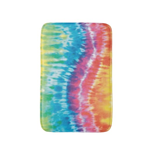 Tie Dye Bath Mat (Voorkant Verticaal)