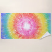 Tie Dye Beach Towel Strandlaken (Voorkant)