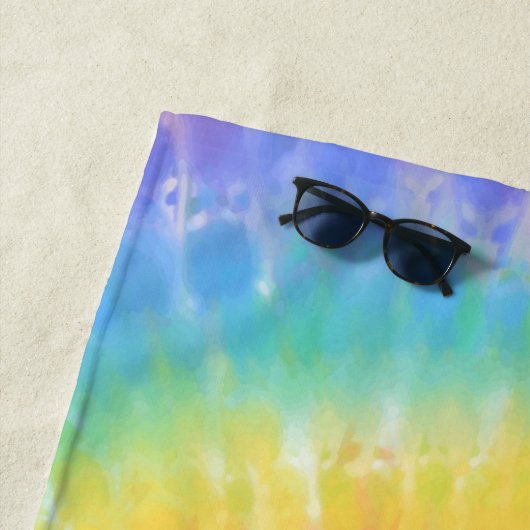 Tie Dye Beach Towel Strandlaken (In situ)