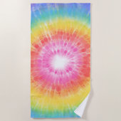 Tie Dye Beach Towel Strandlaken (Voorkant)