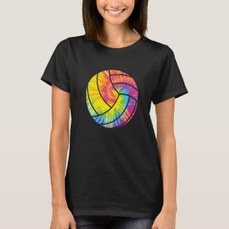 Tie Dye Beach Volleyball Retro Setters Co T-shirt