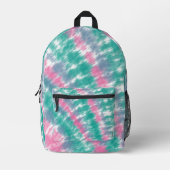 Tie Dye Bedrukte Rugzak (Voorkant)