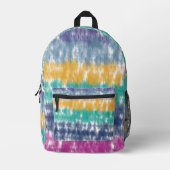 Tie Dye Bedrukte Rugzak (Voorkant)
