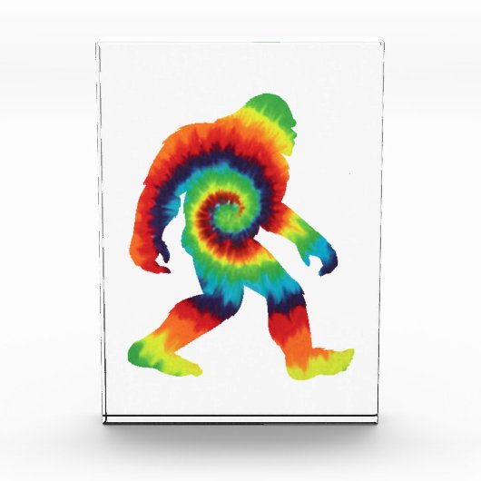 Tie Dye Bigfoot Fotoblokken (Voorkant)