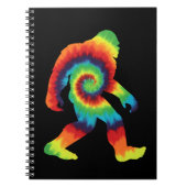 Tie Dye Bigfoot Notitieboek (Voorkant)