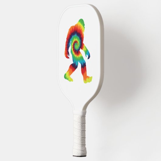 Tie Dye Bigfoot Pickleball Paddle (Links)