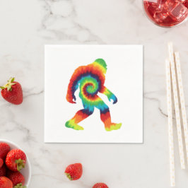 Tie Dye Bigfoot Servet