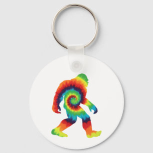 Tie Dye Bigfoot Sleutelhanger