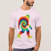 Tie Dye Bigfoot T-shirt (Voorkant)