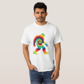 Tie Dye Bigfoot T-shirt (Voorkant volledig)