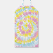 Tie Dye Birthday Party Cadeaulabel (Achterkant)