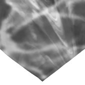 TIE DYE BLACK WHITE TAFELKLEED (Gekanteld)