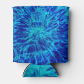 TIE DYE BLAUW BLIKJESKOELER (Voorkant)