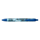Tie Dye Blauwe Inkt Pen (Achterkant)