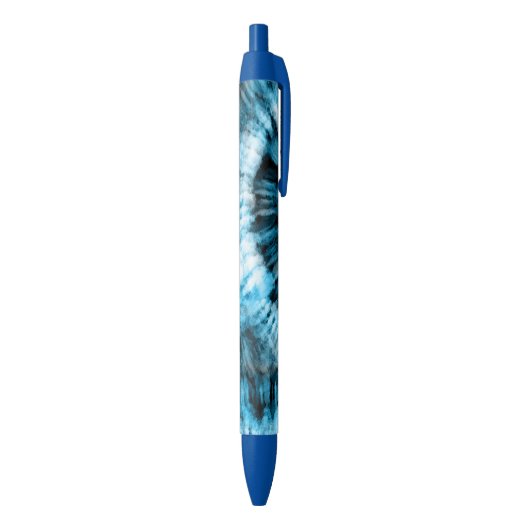 Tie Dye Blauwe Inkt Pen (Achterkant (Verticaal))