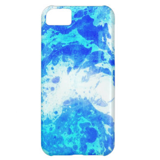 Tie Dye Blauwe iPhone 5 Hoes