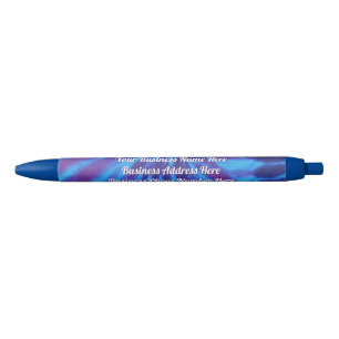 Tie Dye Blue Blauwgroen Paarse Kleurrijke Patroon Blauwe Inkt Pen