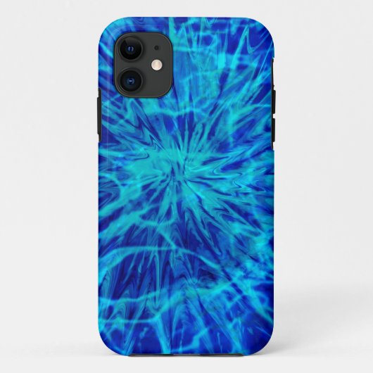 TIE DYE BLUE Case-Mate iPhone CASE (Achterkant)