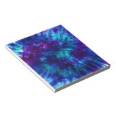 Tie Dye/Blue en Green Notitieblok (Schuin)