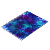 Tie Dye/Blue en Green Notitieboek (Linkerzijde)