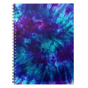 Tie Dye/Blue en Green Notitieboek