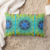 Tie Dye Blue Yellow Green Kussen (Deken)