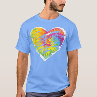 Tie Dye Butterfly LoverGardener Entomology Butterf T-shirt