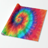Tie dye cadeaupapier (Uitgerold)