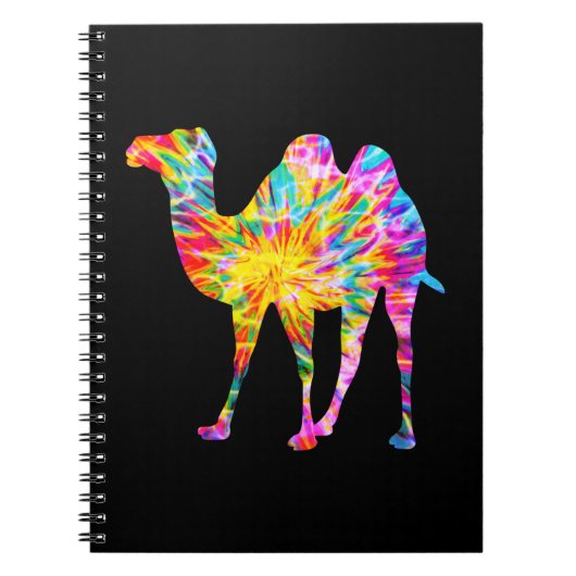 TIE DYE CAMEL NOTITIEBOEK (Voorkant)