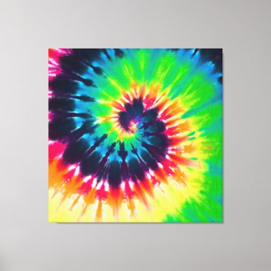 Tie Dye Canvas Afdruk (Voorkant)
