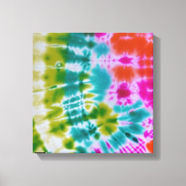 Tie Dye Canvas Afdruk