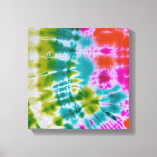 Tie Dye Canvas Afdruk (Voorkant)