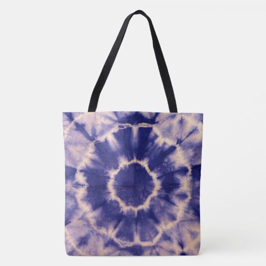 Tie Dye Canvas tas (Voorkant)