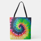 Tie Dye Canvas tas (Voorkant)