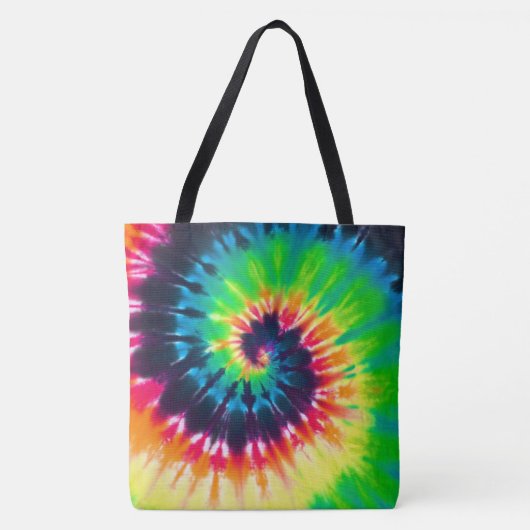 Tie Dye Canvas tas (Voorkant)