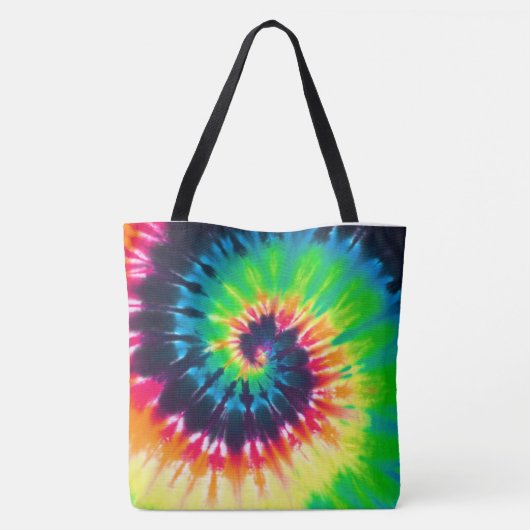 Tie Dye Canvas tas (Achterkant)