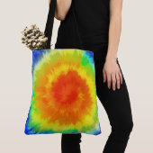 Tie Dye Canvas tas (Dichtbij)