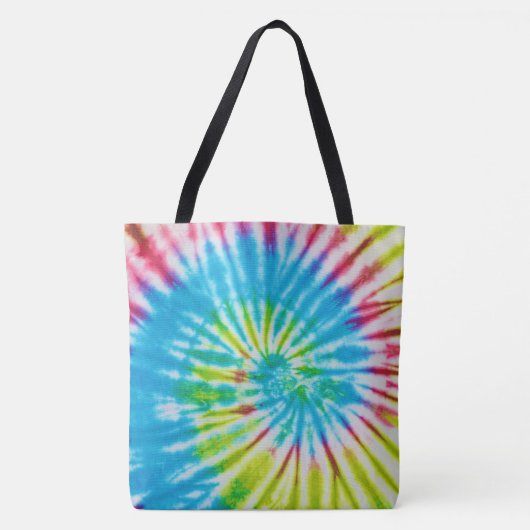 Tie Dye Canvas tas (Voorkant)