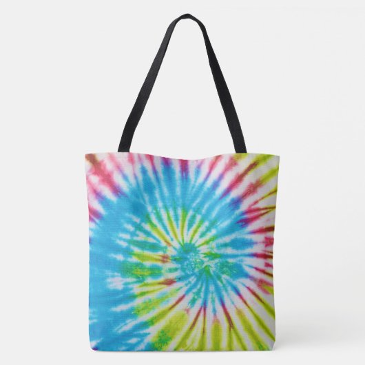 Tie Dye Canvas tas (Achterkant)