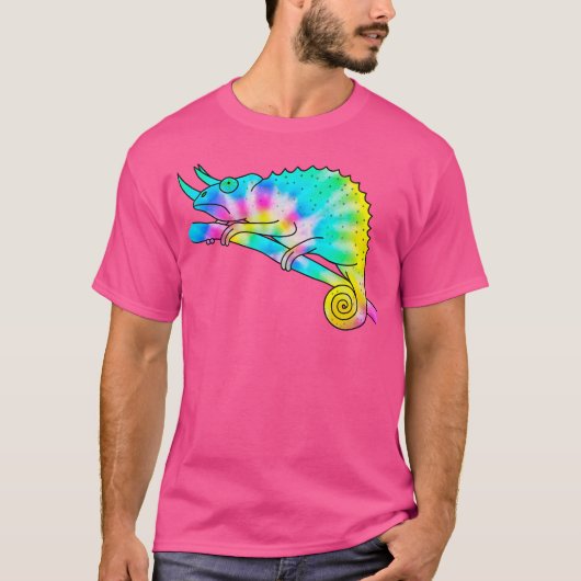 Tie Dye Chameleon T-shirt (Voorkant)