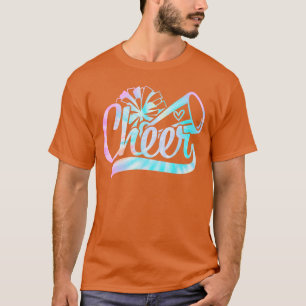 Tie Dye Cheer Cheerleading voor Cheerleader Squad T-shirt