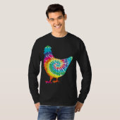 Tie Dye Chicken T-shirt (Voorkant volledig)
