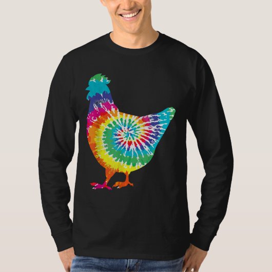 Tie Dye Chicken T-shirt (Voorkant)