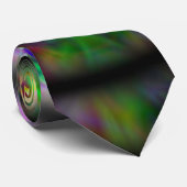 Tie Dye Circles Stropdas (Opgerold)