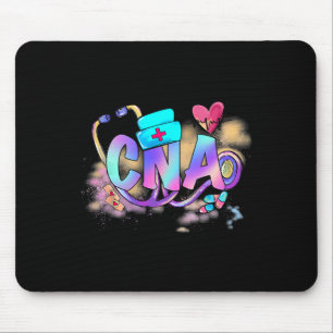 Tie Dye CNA Schattigee Nurse Day CNA RN Nurse Week Muismat