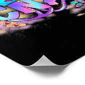 Tie Dye CNA Schattigee Nurse Day CNA RN Nurse Week Poster (Hoek)