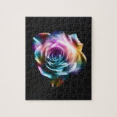 Tie Dye Colorful Roos Legpuzzel (Verticaal)