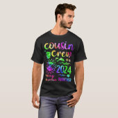 Tie Dye Cousin Crew 2024 Summer Vacation Beach Fam T-shirt (Voorkant volledig)